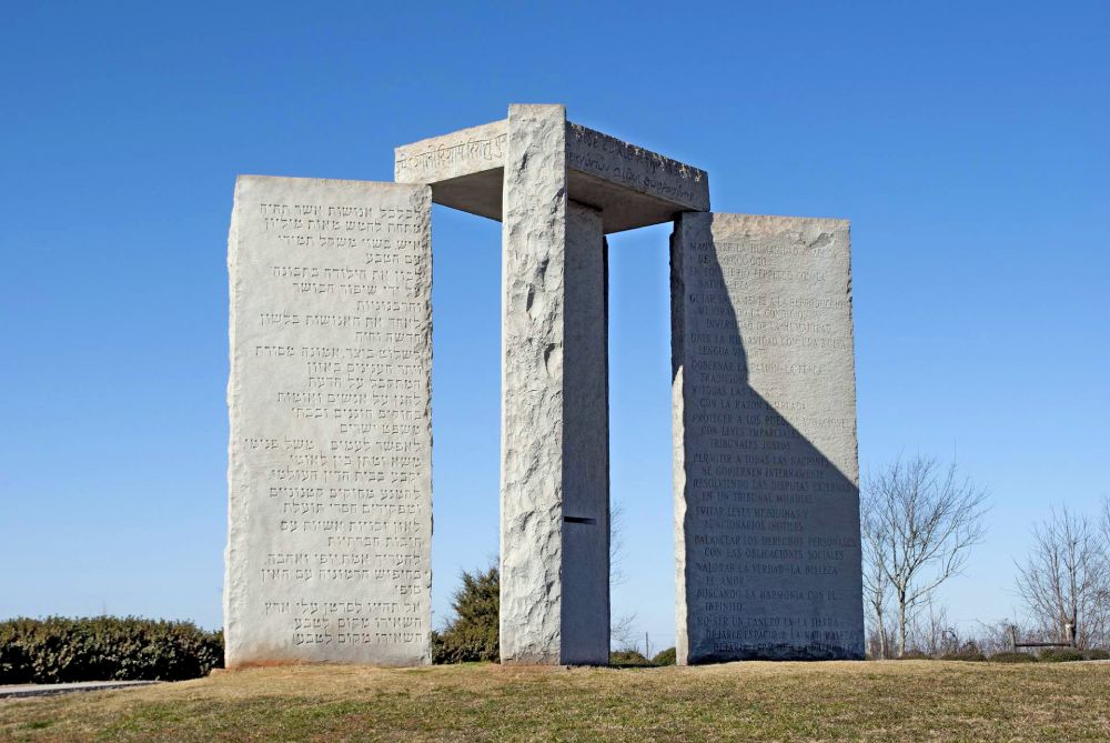 Lewis Transcontinental Helping Elberton With Georgia Guidestones Removal